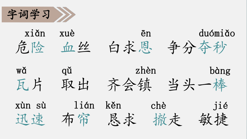 26 .《手术台就是阵地》两课时课件(共34张PPT)