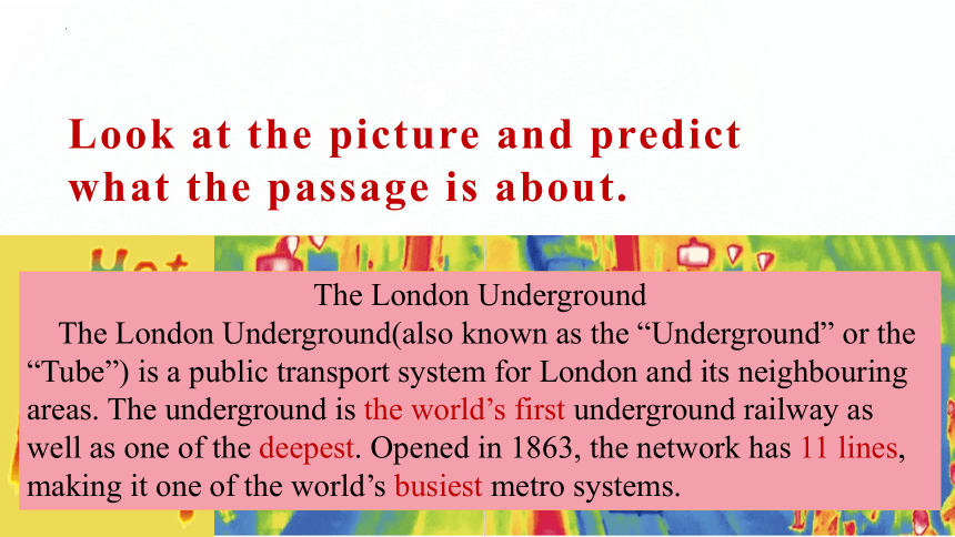 外研版（2019） 必修第三册Unit 6 Disaster and Hope  Understanding ideas课件(共28张PPT)