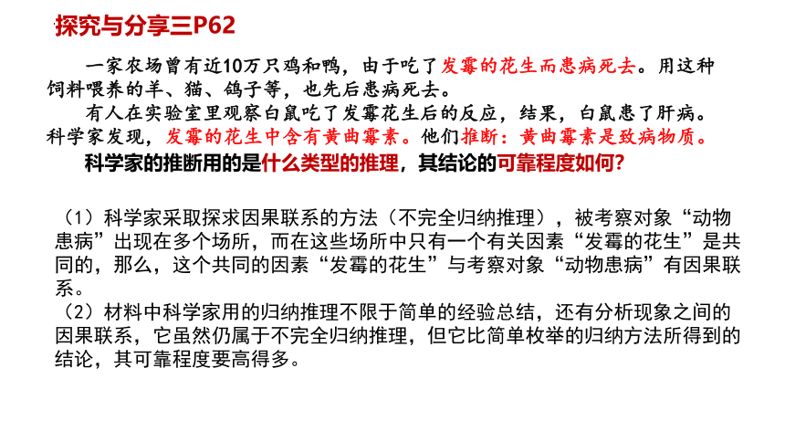 7.1 归纳推理及其方法 课件（31张PPT）-2023-2024学年高中政治统编版选择性必修三逻辑与思维