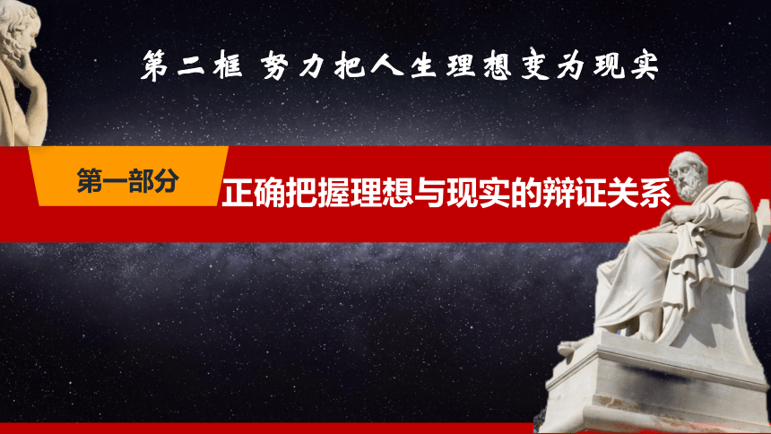 第3课《追求人生理想》第2框《努力把人生理想变为现实》-【中职专用】《哲学与人生》同步课堂精品课件