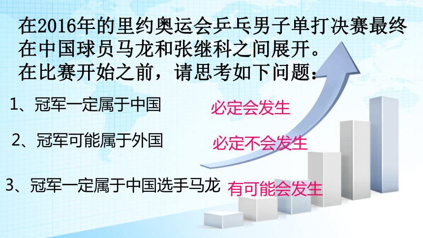 沪教版（上海）数学八年级第二学期-23.1 确定事件和随机事件  课件（共29张ppt）