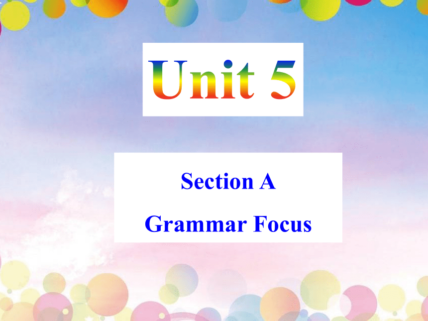 Unit 5 What are the shirts made of? Section A Grammar Focus 课件