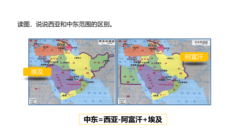 8.1中东课件（共2课时）（共40张PPT）