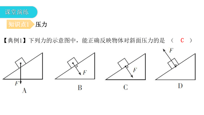 9.1  压   强 习题课课件—2020-2021学年人教版八年级物理下册（28张PPT）