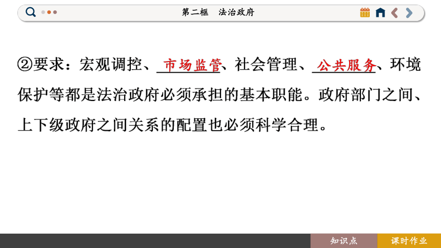 【核心素养目标】 8.2 法治政府  课件(共107张PPT) 2023-2024学年高一政治部编版必修3