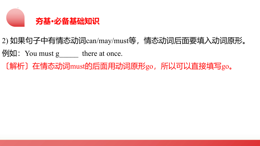 2024中考英语复习题型精讲第13讲 单词拼写（首字母提示+汉语提示+句意提示）课件(共33张PPT)