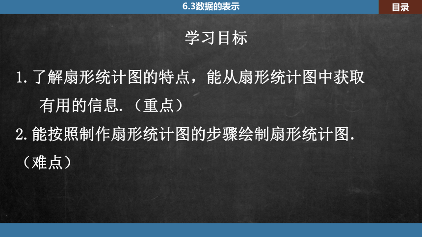 北师大版数学七年级上册 6.3 第1课时 扇形统计图 课件(共39张PPT)