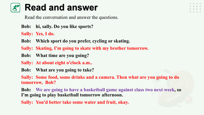 （新课标）Unit 1 Playing Sports Topic 1 I'm going to play basketball Section A课件(共28张PPT)+内嵌音视频