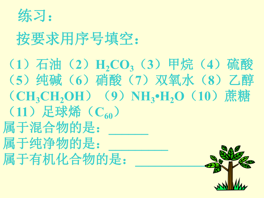 鲁教版九年级下册化学 10.1食物中的有机物 课件(ppt   30张)