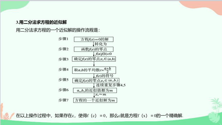 苏教版（2019）必修第一册8.1.2 用二分法求方程的近似解 课件（共15张PPT）