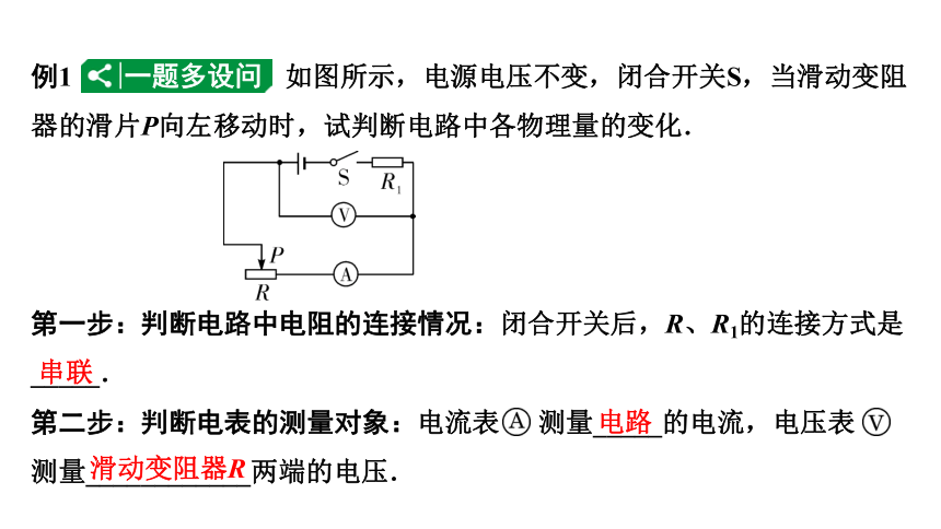 2024宁夏中考物理二轮复习 微专题 动态电路分析（课件） (共29张PPT)