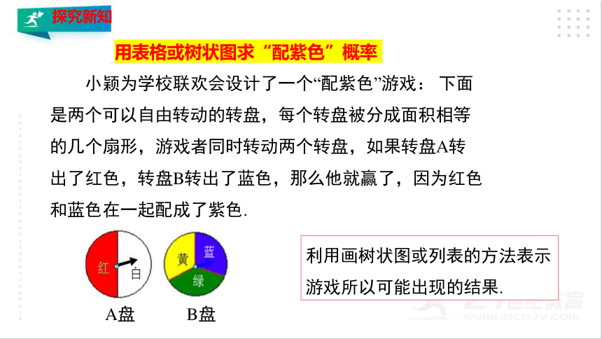 3.1.3 用树状图或表格求概率（3）   课件（共24张PPT）