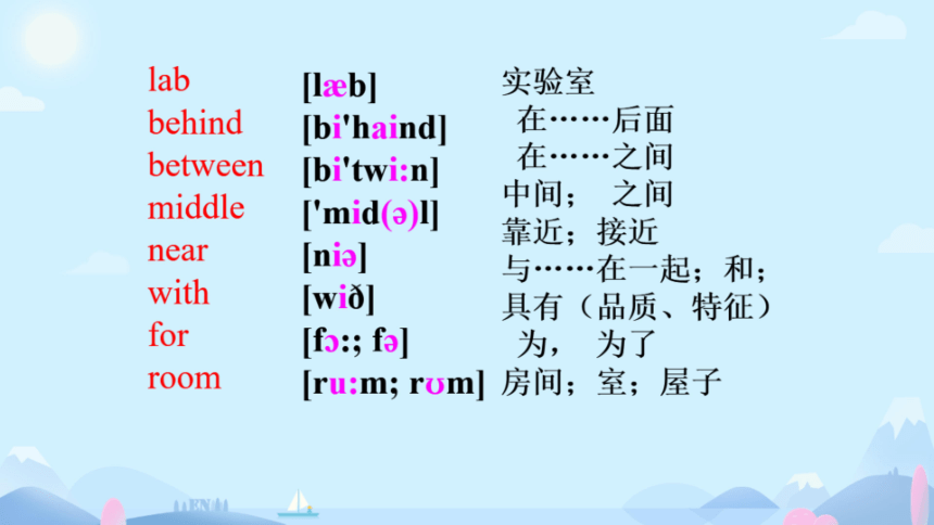 【外研版】七上Module 3 My school 本模块综合复习课件（共20张PPT，希沃版+图片版PPT）