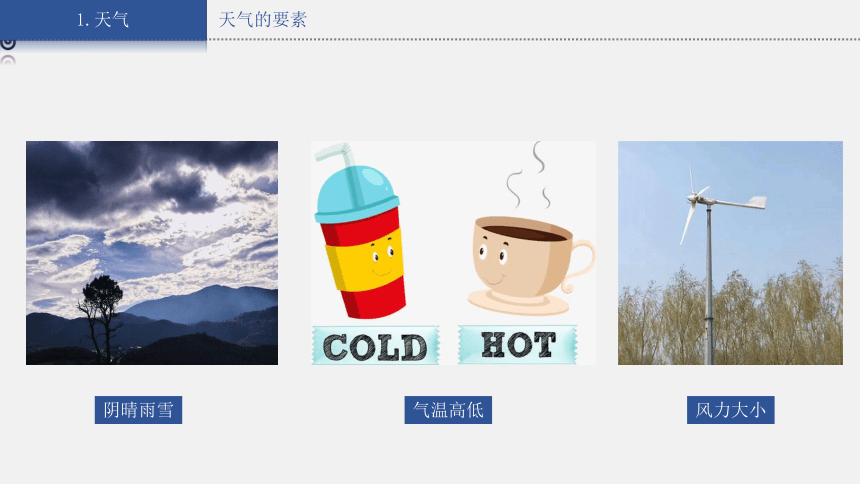 【推荐】湘教版地理七上 4.1 天气和气候 课件（21张ppt 内含嵌入式视频）