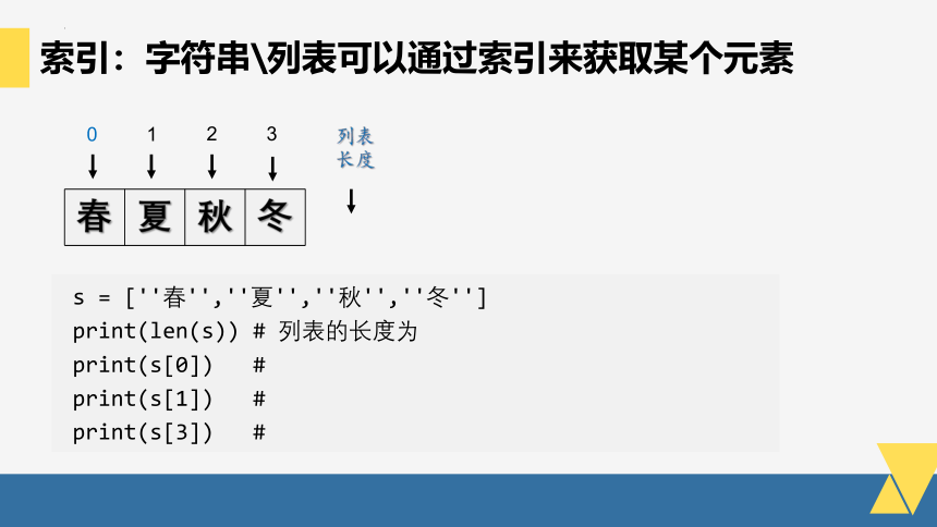 3.2.1Python基础2字符串列表字典 课件 2022—2023学年浙教版（2019）高中信息技术 必修1（21PPT）