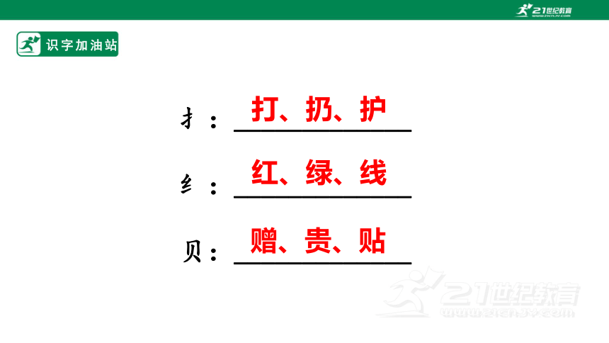 统编版三年级下册第一单元  语文园地  课件