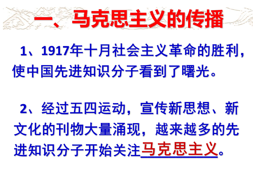 第14课中国共产党诞生 课件（41张PPT）