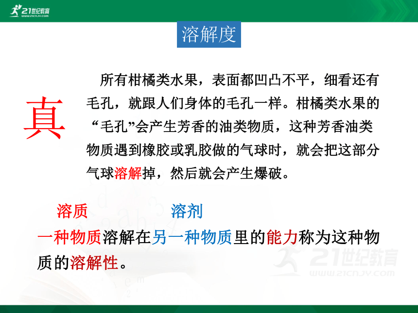 1.3 物质的溶解性（课件共19页）