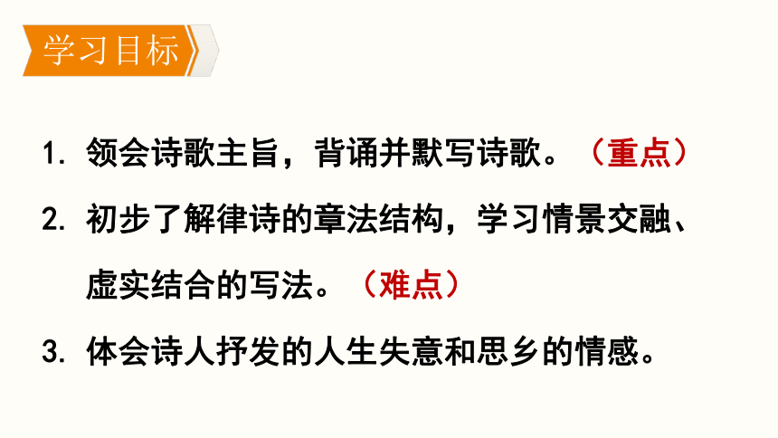 部编版语文八年级上册 《唐诗五首》-《黄鹤楼》 课件 (共22张PPT)