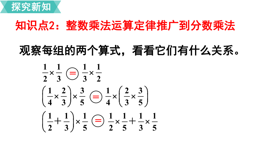 分数乘法混合运算和简便运算2023-2024学年人教版六年级数学上册 课件(20张PPT）