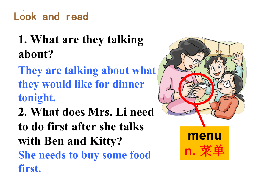 Unit 8 The food we eat period1课件(共16张PPT)