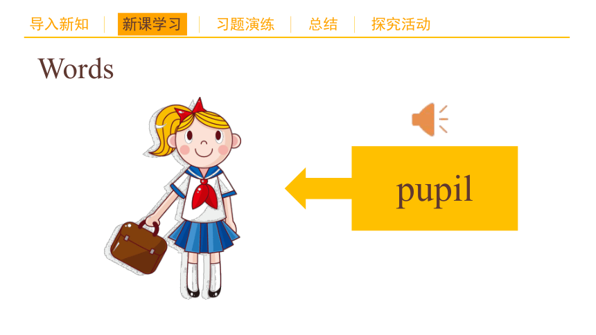 Unit2 She is a new pupil  SectionA 课件（共32张PPT，内嵌音视频）