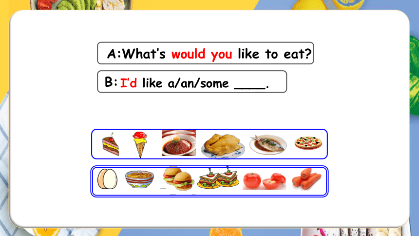 Unit3 What would you like？B Read and write课件(共40张PPT)