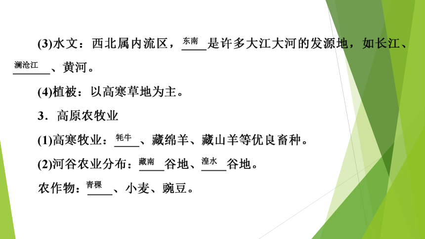 高中区域地理复习青藏地区与三江源地区复习课件（共53张）