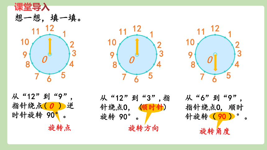 冀教版数学五年级下册1.5画旋转图形   课件（16张ppt）