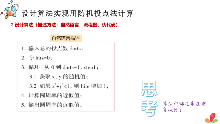 必修1：项目7：用计算机计算圆周率第二课时 课件(共24张PPT)