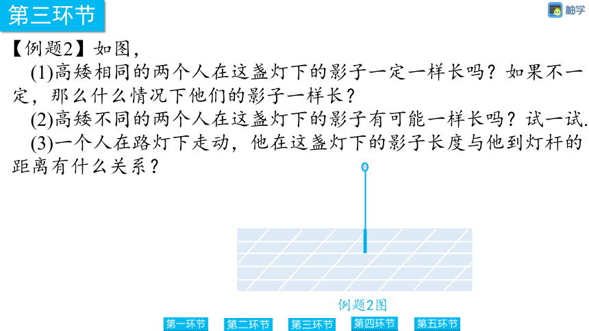 【慧学智评】北师大版九上数学 5-1 灯光与影子(中心投影) 同步授课课件