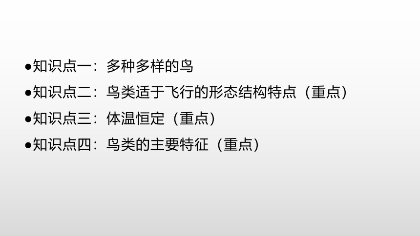 2021-2022学年鲁科版（五四学制）生物八年级上册7.1.6鸟类 课件(共11张PPT)