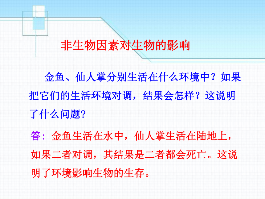 1.1.2生物与环境的相互影响1北师大版七年级上册生物课件（共19张PPT）