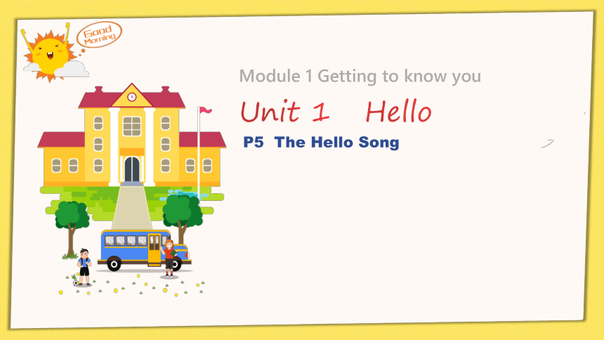 Module 1  Unit 1 Hello Period 5 课件(共14张PPT)