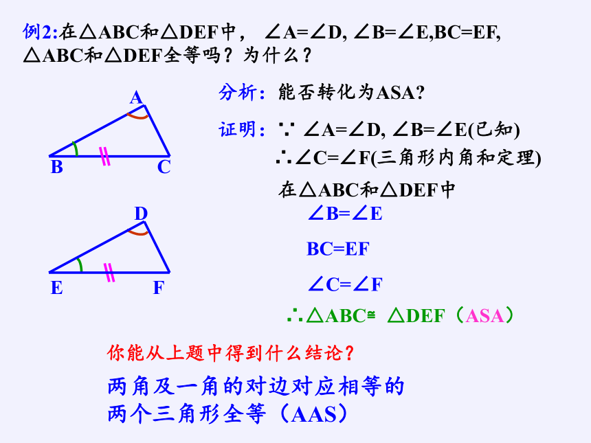 华东师大版数学八年级上册 13.2.4 角边角(1)（共24张ppt）