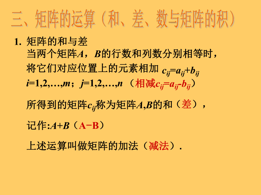 沪教版（上海）高二数学上册 9.2 矩阵的运算_ 课件(共19张PPT)