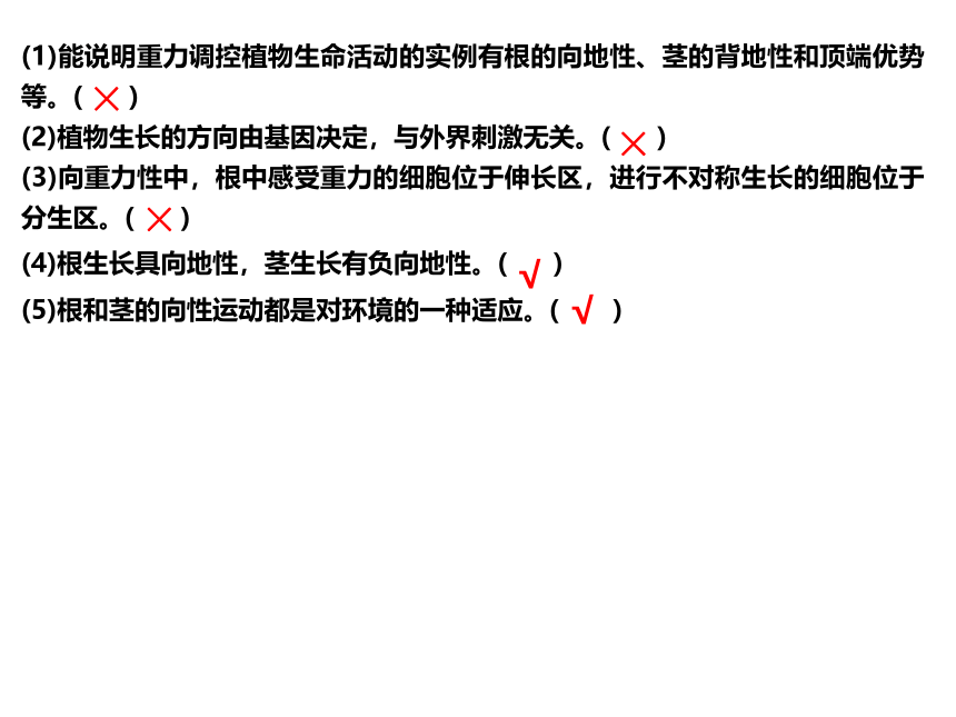 浙科版（2019）选择必修一  5-3植物对多种环境信号做出反应(共16张PPT)