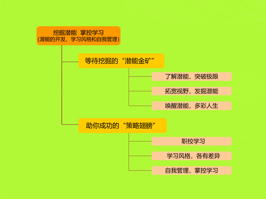 人教版（中职）心理健康 4.2 挖掘潜能 掌控学习 课件（28张PPT）