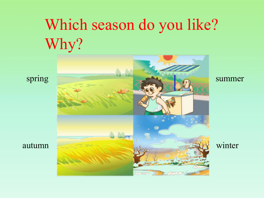 Unit6 There are four seasons in a year.（Lesson34) 课件（38张PPT）