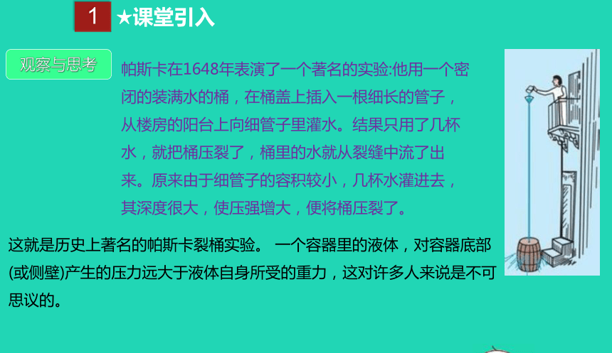 人教版八年级物理下册 9.2 体的压强课件(共23张PPT)