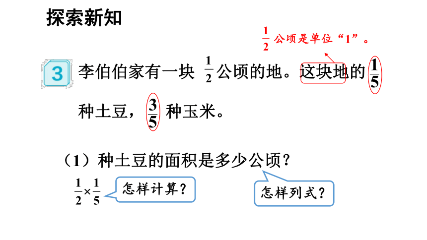 （2022秋季新教材）人教版 六年级上册1.4分数乘分数课件（28张PPT)