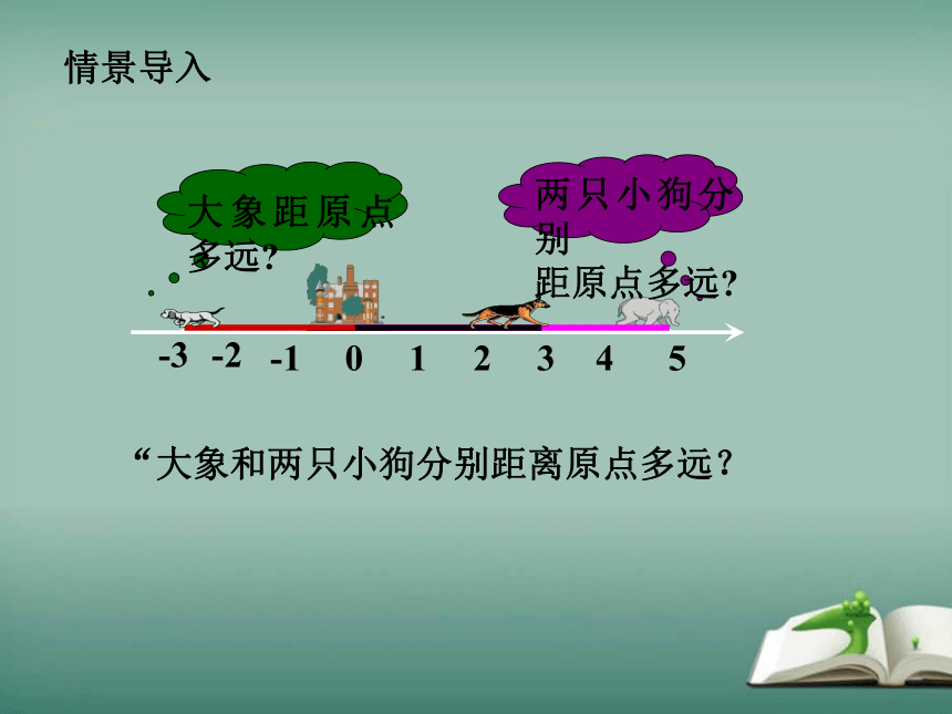 2022-2023学年华师大版数学七年级上册 2.4 绝对值 课件(共15张PPT)