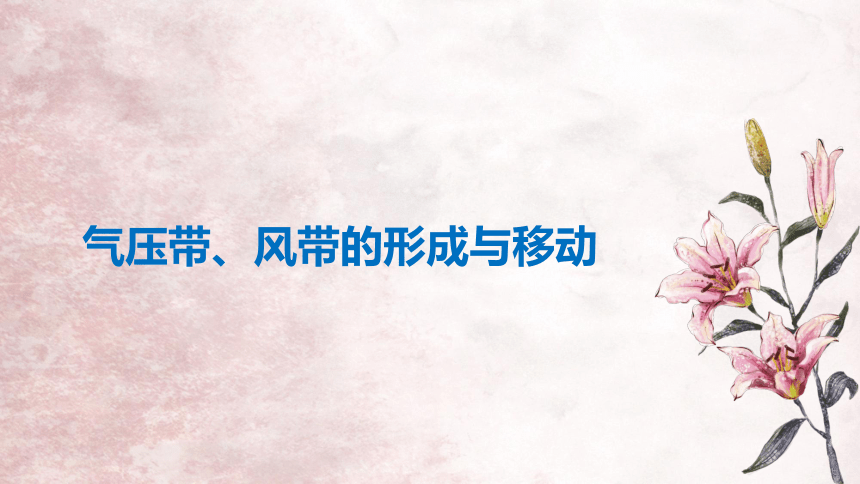 3.1 气压带、风带的形成与移动 课件(共24张PPT)