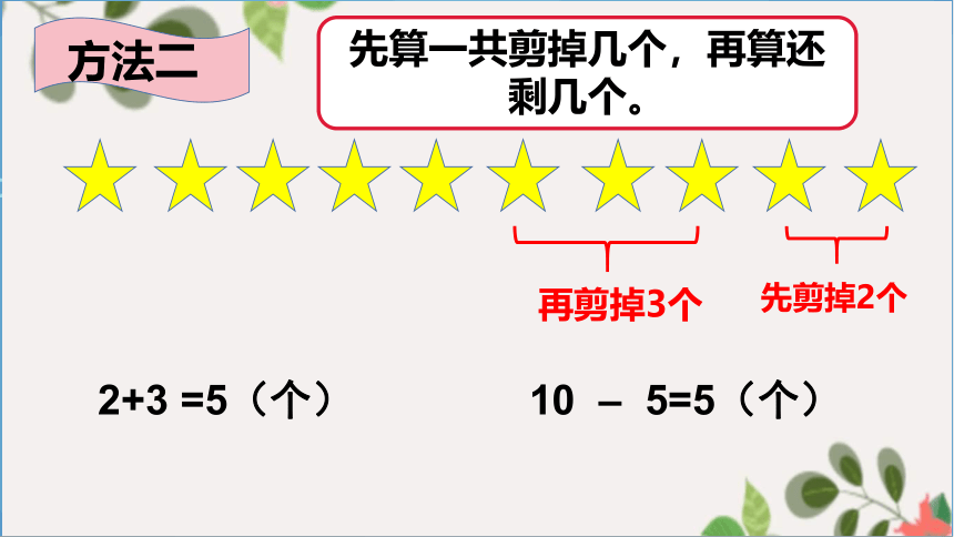 人教版数学一年级下册 6.4有小括号的加减法   课件（13张PPT）