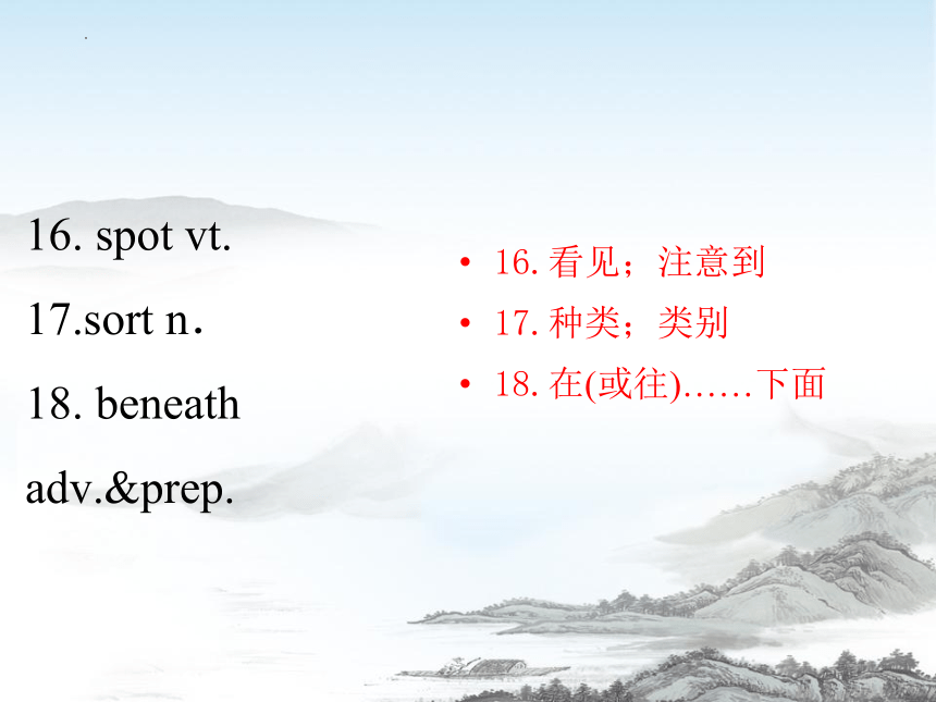 人教版（2019）  必修第三册  Unit 5 The Value of Money 单词短语一站过复习课件（31张）