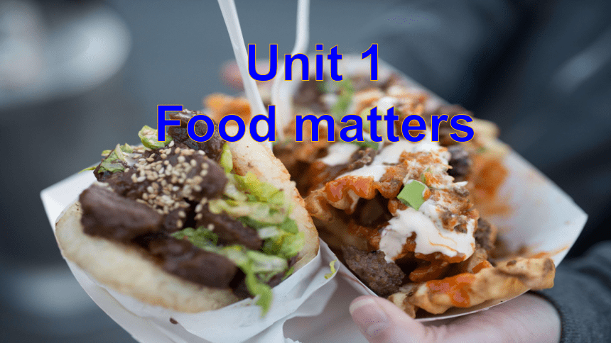 牛津译林版（2019）选择性必修第一册 Unit 1 Food matters Project 课件（15张PPT）