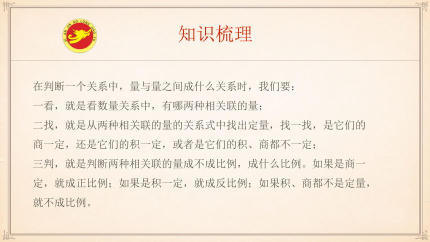 人教版六年级下学期数学比例的应用（正比例与反比例）课件(共48张PPT)