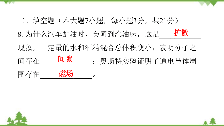 人教版 初中物理九年级全册 期末水平测试课件(共39张PPT)