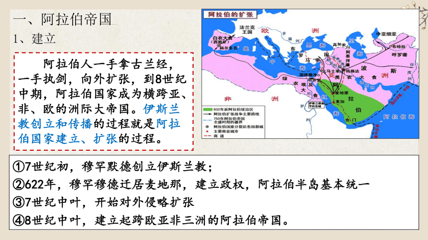 第4课 中古时期的亚洲（课件）高一历史下学期课件（中外历史纲要下册）(共22张PPT)
