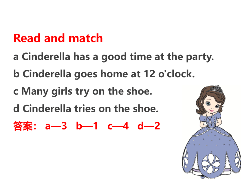 Unit 1 Cinderella Story time&Grammar time  课件(共14张PPT)